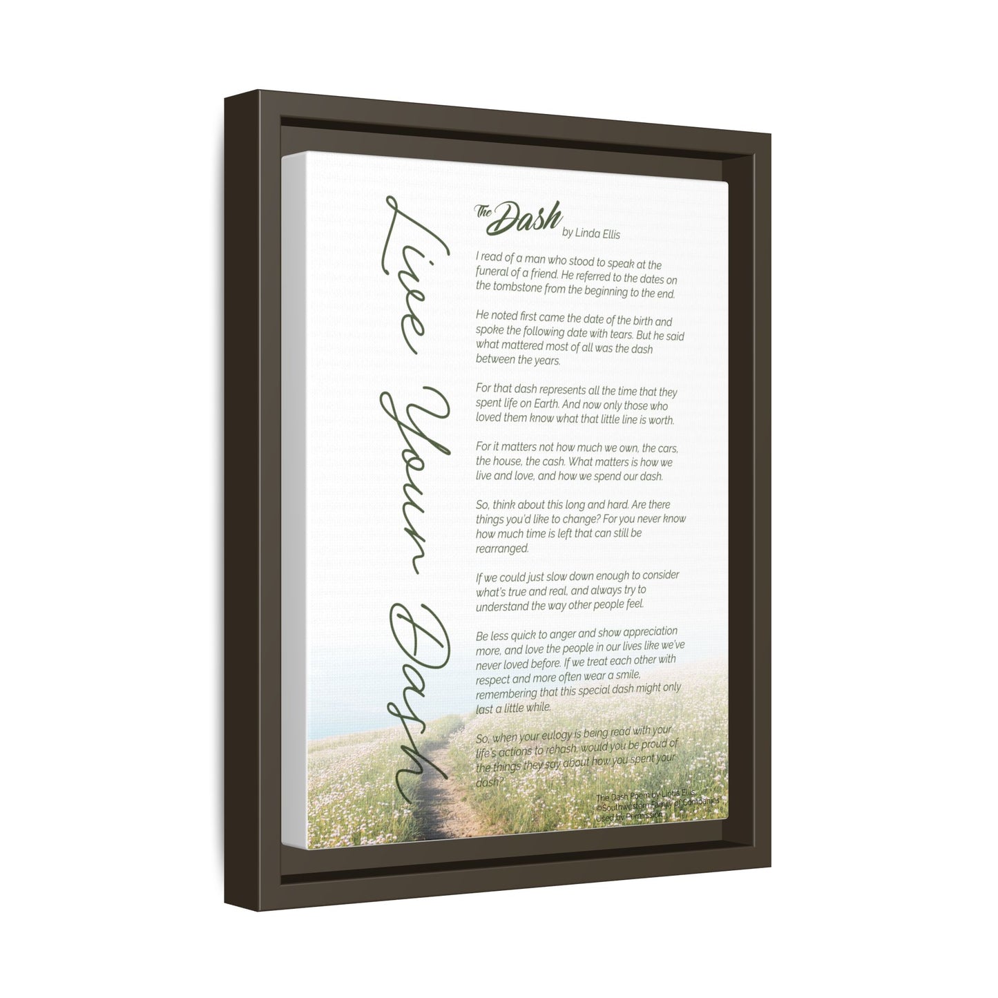 Matte Canvas, Framed (Multi-color)