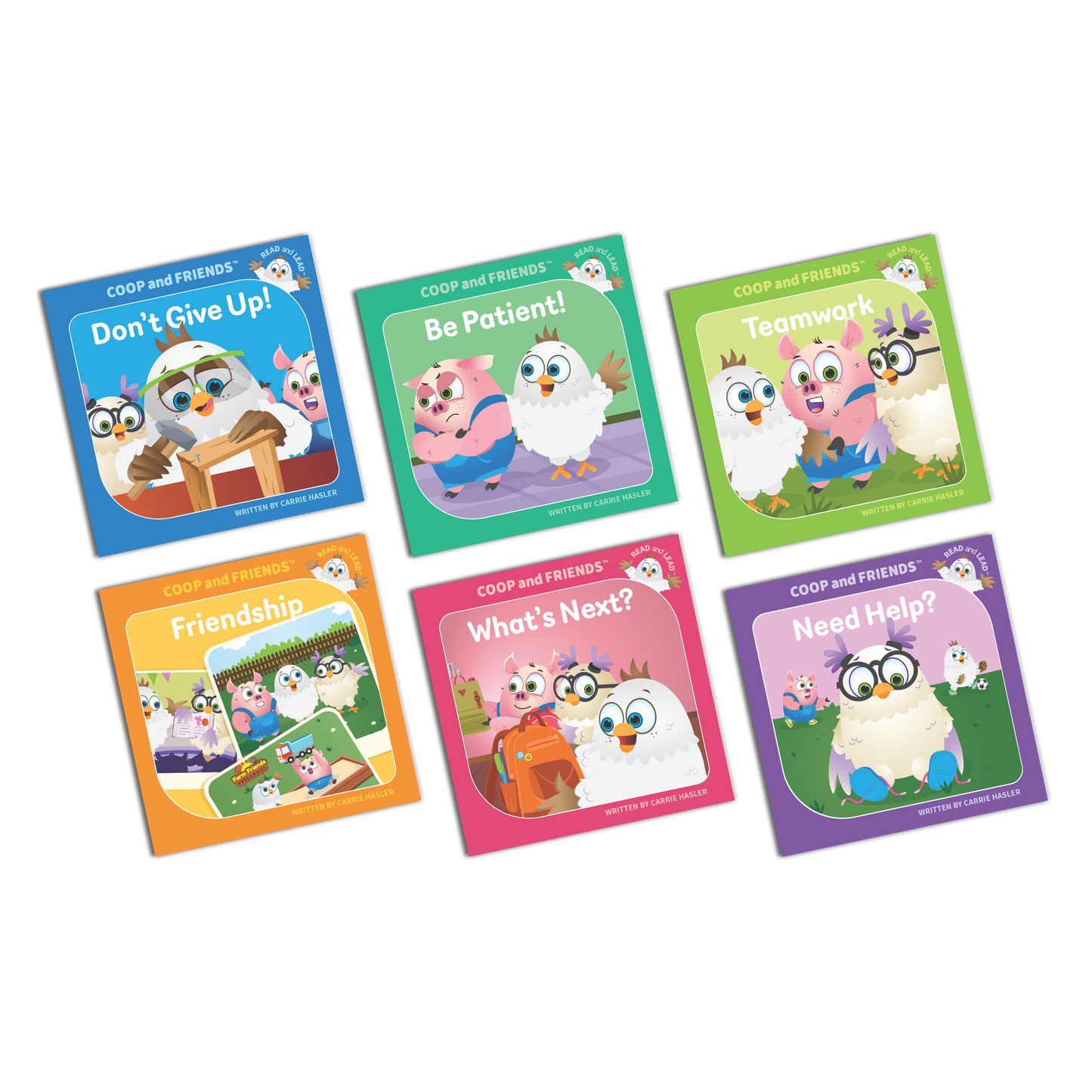 Coop and Friends™ Read and Lead™ six book set